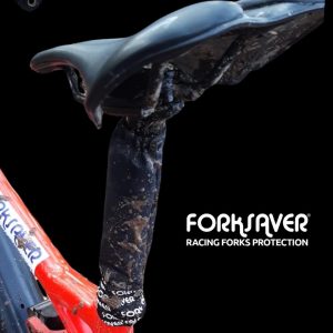 Forksaver® BIKE Calza di protezione per reggisella telescopico colore NERO