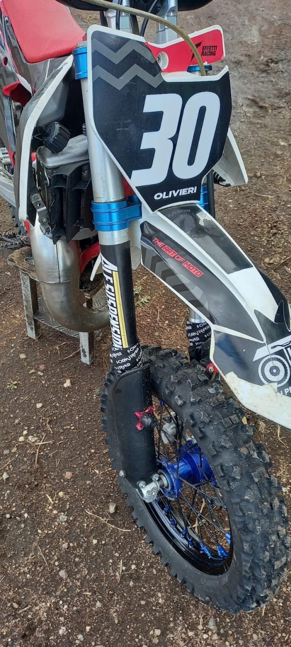 Forksaver® LUNGO per KTM 65 Husqvarna/GasGas colore NERO (solo per forcelle rovesciate) - immagine 3