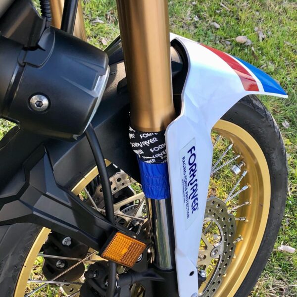Forksaver® FAST CORTO con velcro per Africa Twin 4 COLORI - SI INSTALLANO IN 10 SECONDI - immagine 3